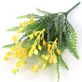 thumbnail image 2 of de Plástico Artificial Flor Flor Decoración de Amarillo, 2 of 8