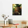 thumbnail image 3 of Acheng Leprechaun Drinking Beer Canvas Wall Art St Patrick's Day Painting Canvas Aesthetic Wall Art Living Room Bedroom Picture Artwork picture 3, 3 of 5