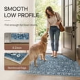 thumbnail image 5 of KUETH 2X3 Vintage Area Rugs Machine Washable Rugs for Living Room, Non Slip Flat Pile Rug with Rubber Backing, Boho Rug for Entryway Bedroom Dining Room Home Office, 5 of 12