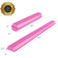 thumbnail image 7 of Best Choice Products 8ft Folding Floor Balance Beam 2-Panel for Gymnastics Practice, Exercise  Pink, 7 of 7