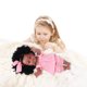 thumbnail image 5 of Simulación Black Full Esmalte Baby Doll Cute Soft Realista Girl Play House Doll Ndcxsfigh libre de BPA, 5 of 8