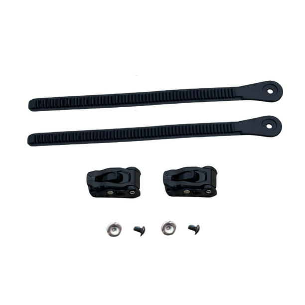 Hebillas de PVC duraderas para patines en línea con tornillos para hombre. 220 mm