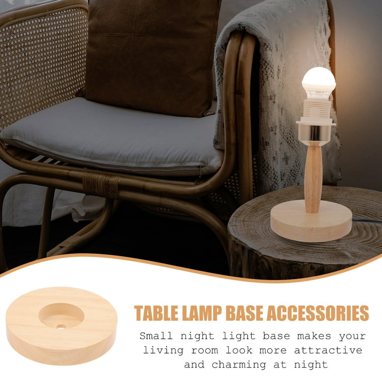 Wooden 2024 light base