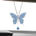 thumbnail image 3 of Adornos Colgantes para Espejo Interior Coche Coches Diamantes Mujer, 3 of 9