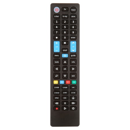 GE 4 Device Universal TV Remote Control Samsung Direct Replacement Black 44235