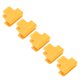 thumbnail image 5 of Abrazadera de plástico a presión, 50 unidades, resistencia al frío, clips de película naranja de plástico para tubos de 11 mm de diámetro, 5 of 14