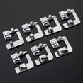 thumbnail image 1 of Accesorios para máquina de coser eléctrica multifuncional para el hogar 4/8 6/8 8/8 Prensatelas para dobladillos y rizadores Prensatelas para tiras de tela para envolver, 1 of 5