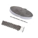 thumbnail image 2 of Fiberglass Stove Rope Sealant Strip For Heating Appliances 200X1X0.2cm Temperature Maintenance Self Adhesive 1 Roll, 2 of 5