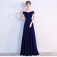 thumbnail image 1 of L Lujo Elegante Invitado De Boda Prestigiosos Vestidos De Noche Compatiblemal Vestidos De Fiesta Largo Dama De Honor Orient Incluso Gasa Una línea, 1 of 4