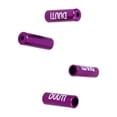 thumbnail image 3 of Cientrug 4mm Aluminum Alloy Bicycle Brake Shift Cable End Cap Replacement Parts Road Bikes Housing Cover Cycle Caps for Outdoor Purple 6 Pcs, 3 of 6
