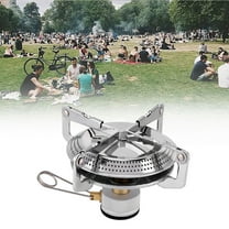 BORDSTRACT Portable Camping Stove, Bottletop Backpacking Stove, Butane Camp Stove With Storage Bag, For Travel, Camping, Backpacking