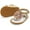 A-khaki, variant on Infant Baby Girls Summer Sandals with Flower Soft Sole Newborn Toddler First Walker Crib Dress Shoes
