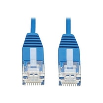 Tripp Lite 10ft Cat6 Ultra-Slim Molded UTP Network Patch Cable, Blue N200UR10BL
