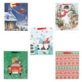 thumbnail image 1 of Holiday Time 10 Grand Sac Cadeau avec 5 Couleurs d'Impression, 1 of 4