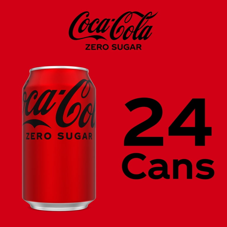 Coca-Cola Zero Sugar Cola, 12 fl oz Cans, 24 Pack photo 6