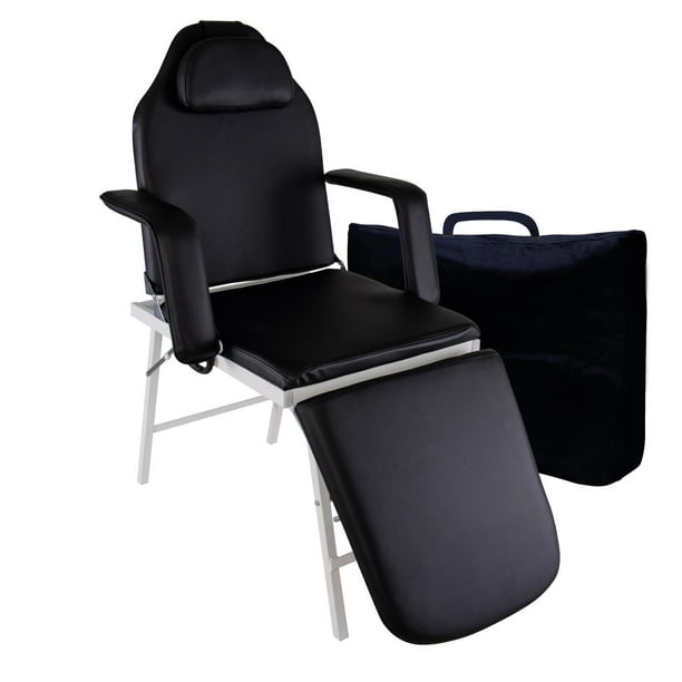 Sillon Camilla Para Pestañas Faciales Big Room Silla Cama Para Masaje Negro HM3615.2.6