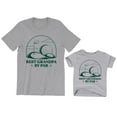 thumbnail image 1 of Best Grandpa By Par Men's T-Shirt Golfing Graphic Tee Best Grandson By Par Kids Toddler Shirt Youth, 1 of 3