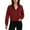 Wine, variant on Paiwinds Women's Long Sleeve Zipper Top, Casual Fashion with Collar Detail for Athletic Wear Outdoor Activities and Easy On/Off, Comfortable Sturdy Shirt