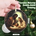 thumbnail image 2 of Adorno Nacimiento de Cerámica 9 cm Regalo de Navidad, 2 of 6