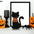 thumbnail image 6 of LAMIRO 3 Pieces Halloween Black Cat Wooden Table Sign Halloween Tiered Tray Decor Rustic Halloween Tabletop Block Sign Farmhouse Fall Centerpieces for Halloween Home Shelf Party Decor, 6 of 7