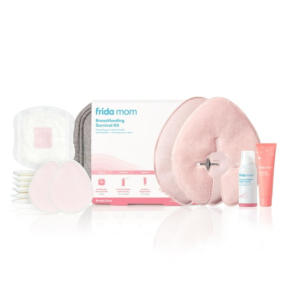 Kit de supervivencia para amamantar Frida Mom con set de regalo de 13 piezas