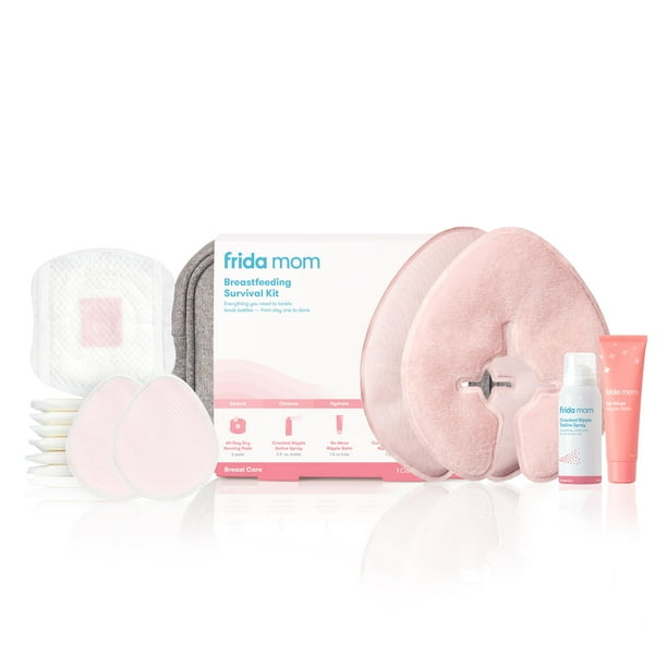 Kit de supervivencia para amamantar Frida Mom con set de regalo de 13 piezas