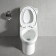 thumbnail image 5 of DeerValley DV-1F52816 One Piece Toilet Ceramic 1.28 GPF Dual Flush Elongated Standard Toilets in White, 5 of 22