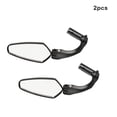 thumbnail image 3 of Xingzhi 2 Pieces Bike Rearview Mirror Modified Components Front Handlebar Reflector Clear Bicycles Mirrors Modification Reflection Part, 3 of 8
