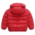 thumbnail image 2 of Baby Puffer Jacket Winter Hooded Coat Kids Down Jacket Lightweight Snowsuit, 2 of 5