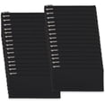 thumbnail image 2 of 100 Pack of Bulk Wholesale Solid Color Zippered Pencil Cases for Pens, Pencils, Markers, Crayons and Stationary Writing Supplies in Black, 2 of 9