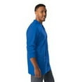 thumbnail image 2 of Landau ProFlex Tailored Fit Stretch 3-Pocket Warm-Up Scrub Jacket for Men 3170, 2 of 2