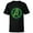 Black, variant on Avengers A Logo Lucky Shamrocks St. Patrick’s Day - Short Sleeve T-Shirt for Kids - Customized-Royal