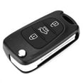 thumbnail image 1 of Funda con tapa para mando a distancia de 3 botones, compatible con KIA Rondo Sportage Soul Rio Jadeshay A, 1 of 8