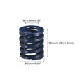 thumbnail image 2 of Die Spring, 1 Pack 27mm OD 35mm Long Spiral Stamping Light Load Compression Die Springs, Blue, 2 of 5