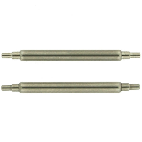 Seiko Original Stainless Steel Watch Spring Bar Pins, (2 Count)