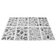 thumbnail image 3 of Juego de 8 láminas termorretráctiles con estampado de frutas y verduras, hermoso papel de arte retráctil de amplia aplicación, estampado de verduras, 3 of 14