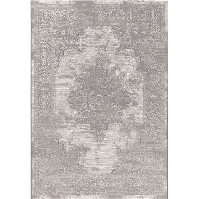 Dynamic Rugs IM2412259516 2 ft. x 3 ft. 11 in. Imperial 12259 Rectangle Transitional Area Rug - 516 Grey