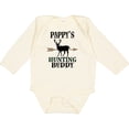 thumbnail image 3 of Inktastic Pappys Hunting Buddy Bow Hunter Boys or Girls Long Sleeve Baby Bodysuit, 3 of 5
