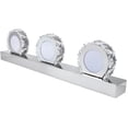 thumbnail image 5 of Luz delantera de espejo LED impermeable moderna luces de maquillaje redondas accesorio de baño 85‑265V3 luces 12W, 5 of 5