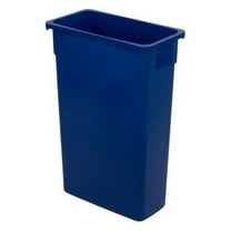 Carlisle 34202314 Trimline Blue 23 Gallon Trash Can