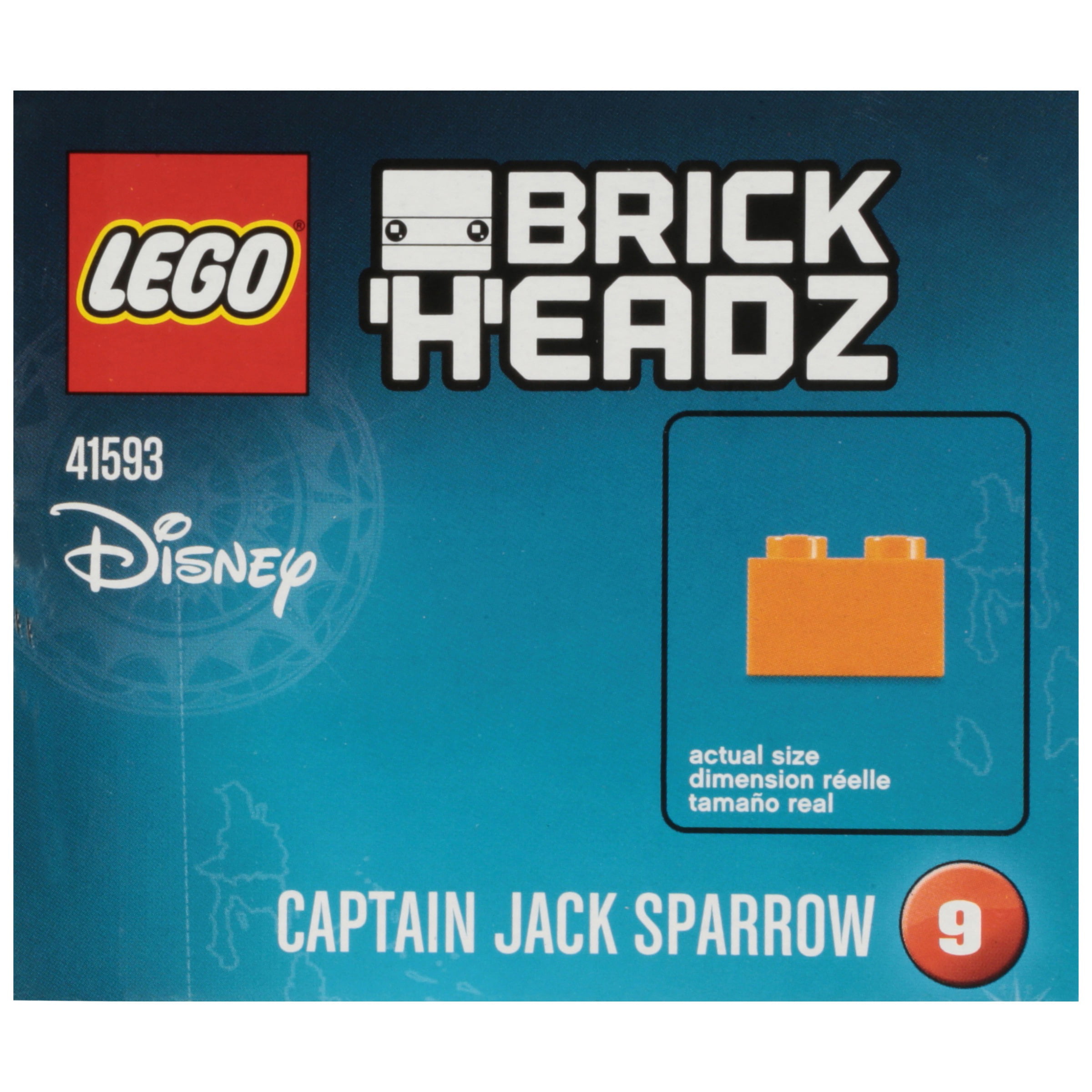 LEGO Brickheadz Captain Jack Sparrow 41593 -