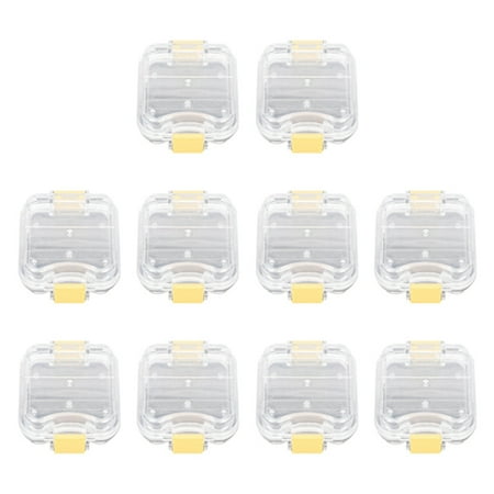 

10Pcs Plastic Denture Tooth Box