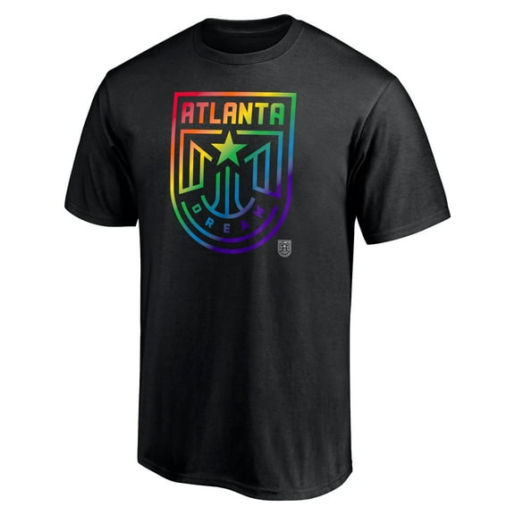 Unisex Black Atlanta Dream Team Pride T-Shirt
