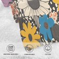 thumbnail image 5 of Yayeee 100% Cotton Hand Towels for Bathroom 16" x 28" Soft Absorbent Kitchen Towel, Beige Flowers, 5 of 7