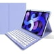 thumbnail image 2 of Mouse Keyboard Case for iPad 10.2" 9th/8th/7th Gen, Wireless Detachable Bluetooth Keyboard for iPad Air 3 (3rd Gen)/iPad Pro 10.5" Case (Purple), 2 of 4