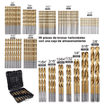 thumbnail image 2 of Juego De Brocas De Acero Rápido Para Metal Y Madera, 99 Pzs, 2 of 6