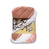 Peaches & Crème Super Size Stripes Yarn (70.9G/2.5Oz), Natural Stripes