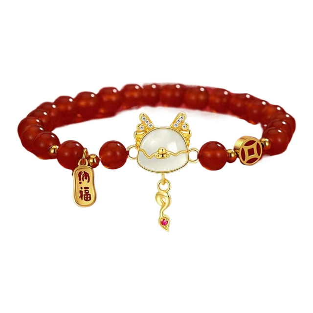Guardurnaity de dragón para mujer Regalo reflexivo para celebraciones del Año Nuevo Chino Dragón intrincado Ropa, zapatos y accesorios Miscelánea Tipo 1