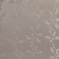 My Texas House Molly 20" x 20" Taupe Jacquard Holly Decorative Pillow Cover