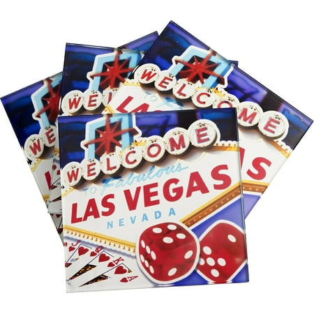 Coasters, Las Vegas, Set of 4, Bring home a memory from your latest getaway By LSArts from